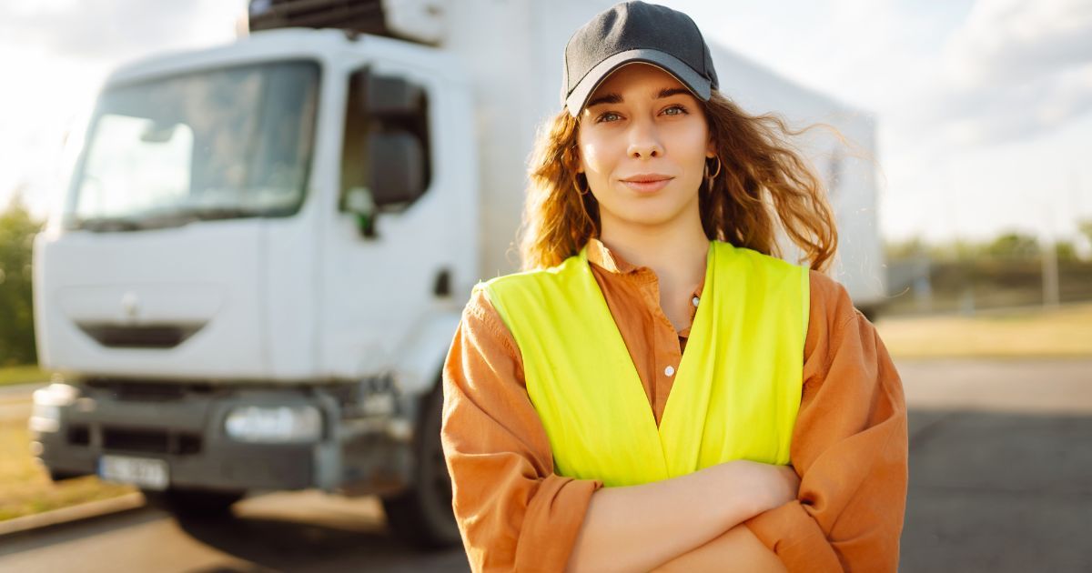donna che ha la cqc merci perché fa l'autista di camion